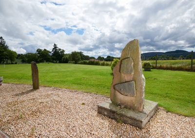 The Ardross Symbol Stones, Ardross Hall © Ewen Weatherspoon