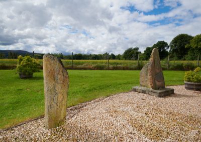The Ardross Symbol Stones, Ardross Hall © Ewen Weatherspoon
