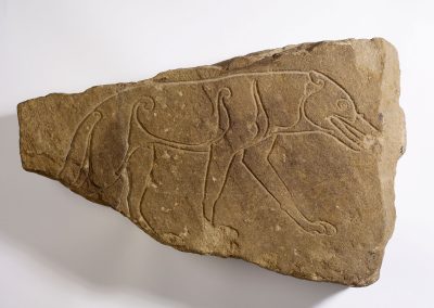 The Ardross Wolf Symbol Stone, Inverness Museum and Art Gallery ©Ewen Weatherspoon