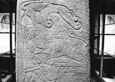 Pictish Stone in Dunrobin Castle ©MacKie EW.
