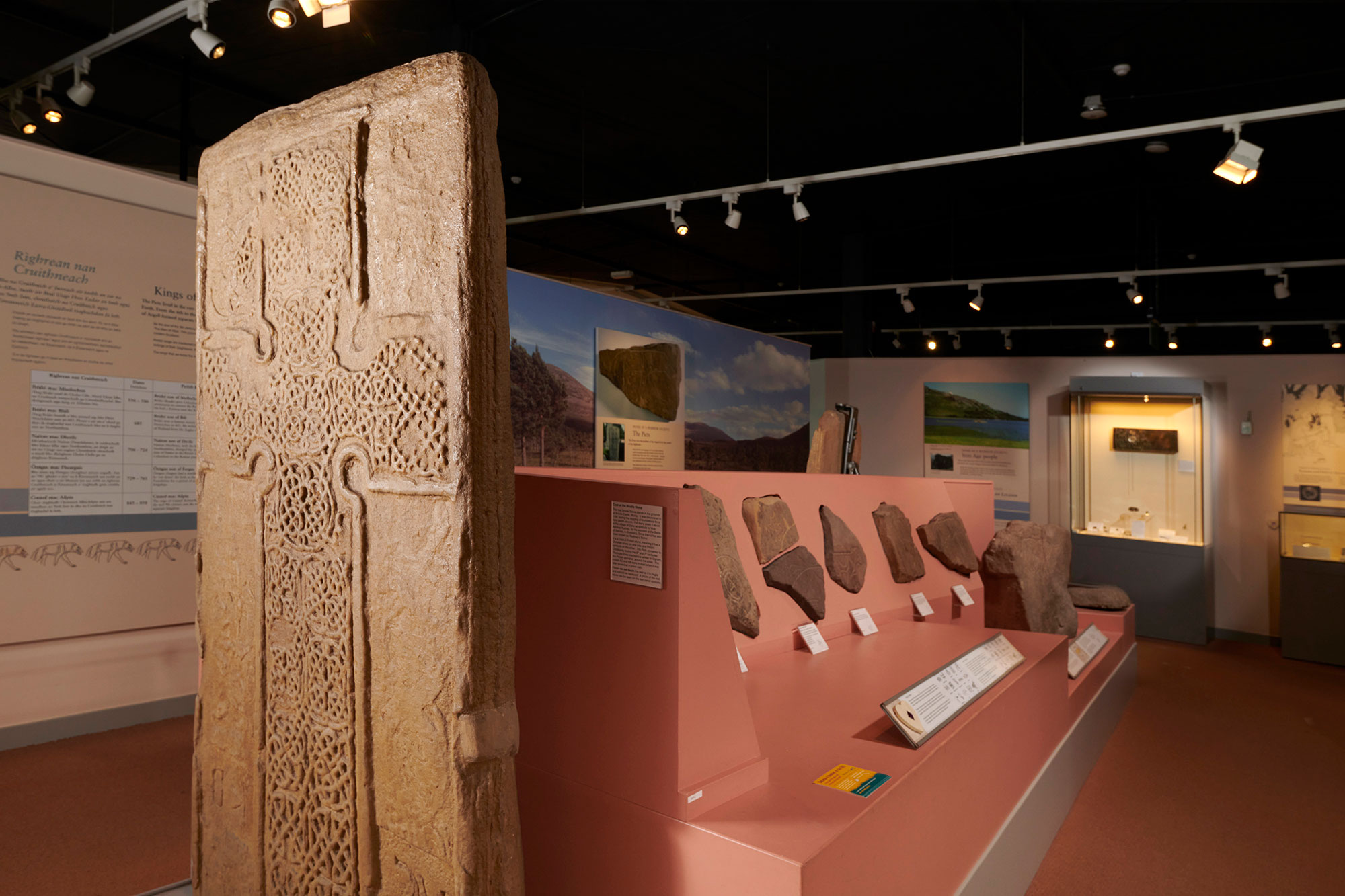 Inverness Museum’s Pictish collection ©Ewen Wetherspoon